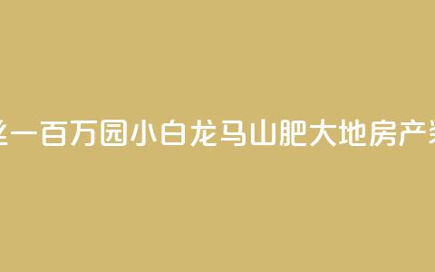 快手粉丝一百万0.01园小白龙马山肥大地房产装修网站,自助下单在线云商城 - 抖音4万火力是多少钱 一块钱1万播放量 第1张 快手粉丝一百万0.01园小白龙马山肥大地房产装修网站,自助下单在线云商城 - 抖音4万火力是多少钱 一块钱1万播放量 第1张