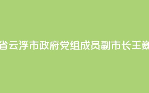 广东省云浮市政府党组成员、副市长王巍被查 第1张 广东省云浮市政府党组成员、副市长王巍被查 第1张