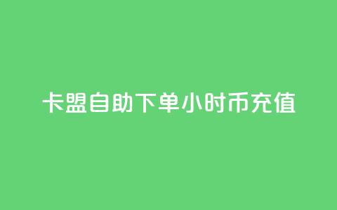 卡盟自助下单24小时q币充值 - 自助24小时Q币充值服务	，轻松卡盟下单!  第1张