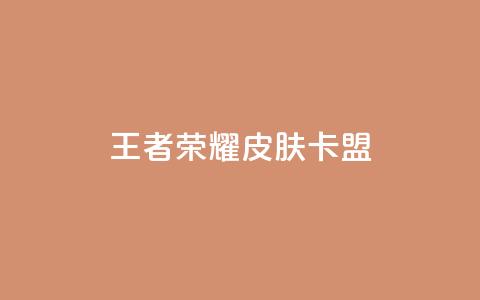 王者荣耀皮肤卡盟 - 王者荣耀新手皮肤购买攻略与推荐!  第1张