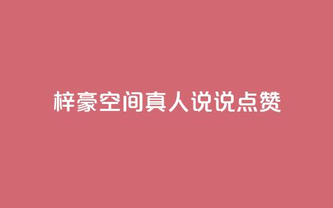 梓豪qq空间真人说说点赞,ks买赞软件百货商城 - 快手1元1000赞在线网站 ks自助下单服务平台  第1张