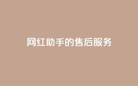 网红助手的售后服务,qq空间访问10人怎么弄 - 全网24小时自助下单网站在线 qq空间免费点赞赞  第1张