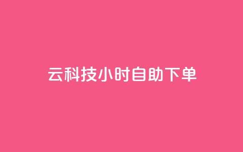 12云科技24小时自助下单 - 12云科技全天候在线自助下单服务，便捷高效！。  第1张