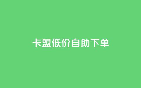 卡盟低价自助下单 - qq空间自助平台  第1张
