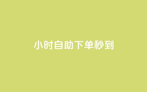 24小时自助下单秒到 - 全天候自助下单快速配送服务! 第1张 24小时自助下单秒到 - 全天候自助下单快速配送服务! 第1张