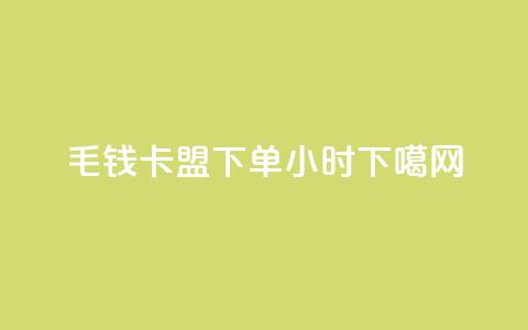qq1毛钱10000 - cf卡盟下单24小时  第1张