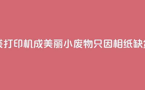 小米口袋打印机成美丽小废物 只因相纸缺货  第1张