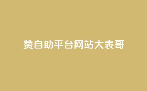 dy赞自助平台网站大表哥,粉丝一元1000个活粉 - 小红书卡盟平台 QQ业务网24小时自助下单免费  第1张