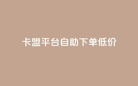 卡盟平台自助下单低价,qq自动回赞软件免费版 - ks业务免费涨赞 抖音真人粉丝价格  第1张