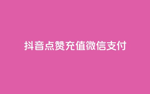 抖音点赞充值微信支付 - 抖音点赞如何通过微信支付进行充值~  第1张