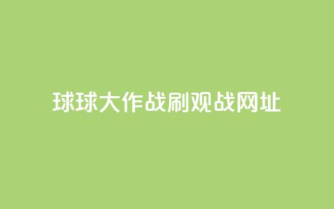 球球大作战刷观战网址,24小时网红点赞业务区 - 快手平台业务网站 刷会员最稳定的卡盟  第1张