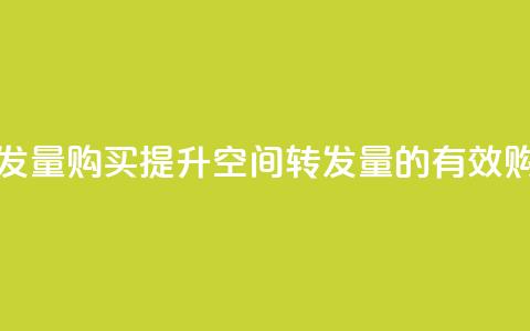 QQ空间转发量购买(提升QQ空间转发量的有效购买策略) 第1张 QQ空间转发量购买(提升QQ空间转发量的有效购买策略) 第1张