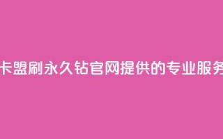 卡盟刷永久钻官网 - 卡盟刷永久钻官网提供的专业服务和详细信息~