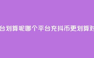 充抖币哪个平台划算呢 - 哪个平台充抖币更划算对比分析!
