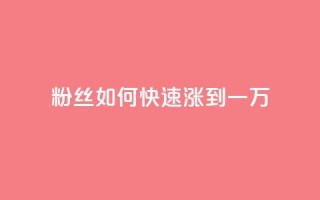 粉丝如何快速涨到一万,1分钟3000赞 - 拼多多在线刷助力网站 - pdd现金大转盘助力网站免费