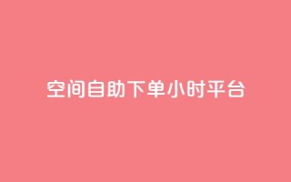 qq空间自助下单24小时平台,网红24小时下单助手 - 王者科技自助平台 - 快手涨热度app