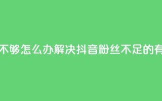 抖音有效粉丝不够500怎么办(解决抖音粉丝不足500的有效方法)