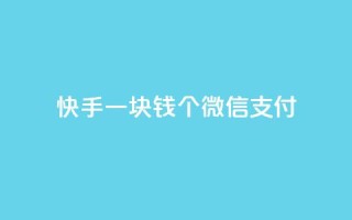 快手一块钱100个微信支付,KS直播业务下单平台 - 快手一元钱200赞 - 抖音下单24小时