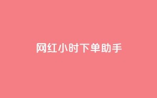 网红24小时下单助手,网红商城24小时自助 - 快手在线24小时业务 - 闲鱼低价自助下单24小时