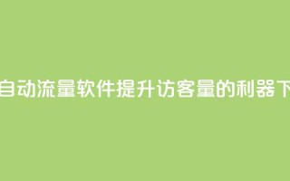 抖音自动流量软件：提升访客量的利器