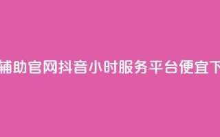 dnf卡盟辅助官网 - 抖音24小时服务平台便宜
