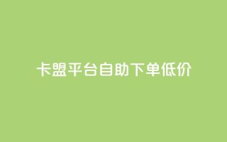 卡盟平台自助下单低价,抖音充值1块 - 快手粉丝增加器怎么用 - b站卡盟业务