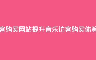 QQ音乐访客购买网站(提升QQ音乐访客购买体验)