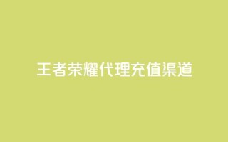 王者荣耀代理充值渠道 - 王者荣耀代理充值途径解析与攻略！