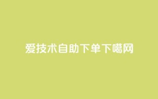 爱Q技术自助下单