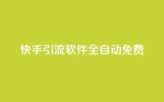 快手引流软件全自动免费,快手业务平台 - 粉丝交易平台哪里有 - qq空间自助下单商城