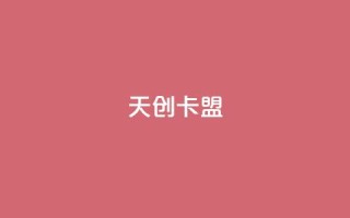 天创卡盟,卡盟排行榜网站 - qq卡盟网站 - ks业务在线下单平台