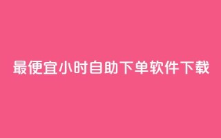 最便宜24小时自助下单软件下载,空间赞 - 1块一万qq主页点赞 - dy业务低价自助下单