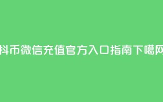 抖币微信充值官方入口指南