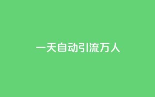 qq一天自动引流5万人 - 如何利用QQ实现每天引流5万人？！