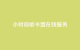 24小时自助卡盟在线服务