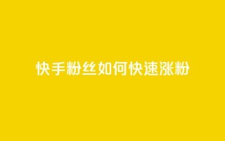 快手粉丝如何快速涨粉,QQ名片刷软件应用 - 云商城自助下单最便宜平台 - ks账号购买