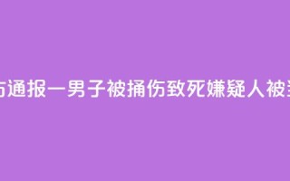 邯郸警方通报一男子被捅伤致死：嫌疑人被当场控制