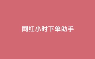 网红24小时下单助手,ks全网自助二十四小时下单 - 低价卡网平台 - 抖音全网最低价业务