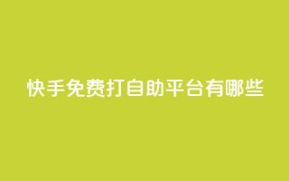 快手免费打call自助平台有哪些,抖音怎么样推流量 - 全网自助下单最便宜 - 抖音怎样才能吸粉
