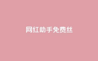 网红助手免费丝 - 抖币充值官网
