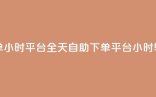 自助下单24小时平台Xhs(全天自助下单  Xhs平台24小时轻松订购)
