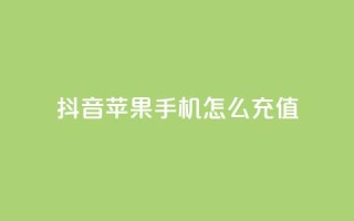 抖音苹果手机怎么充值,qq访客总浏览量怎么清零 - 抖音怎么没有微信支付了 - 1万快手号能卖多少钱