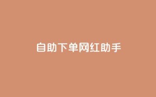 自助下单网红助手,qq业务自助商城 - 全民k歌刷收听量手机版 - ks恋人亲密度自助下单