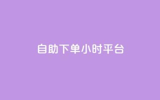 自助下单24小时平台,快手流量推广网站下载 - 快手业务平台网站官网 - ks买新号