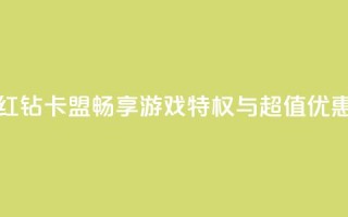 QQ红钻卡盟：畅享游戏特权与超值优惠