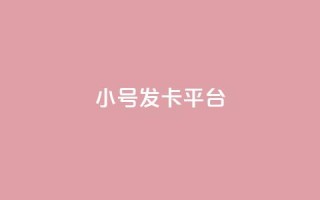 ks小号发卡平台,快手抖音点赞链接免费 - ks打call业务平台 - 1元涨100赞快手网站