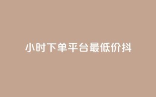 24小时下单平台最低价抖,dy业务自动下单网站 - 快手人气自助网站 - 王者荣耀主页赞自助平台