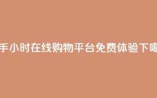快手24小时在线购物平台免费体验