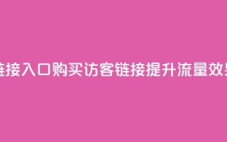 QQ买访客链接入口(购买QQ访客链接，提升流量效果)