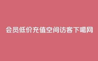qq会员低价充值 - QQ空间访客